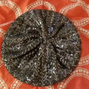 Sequin winter hat